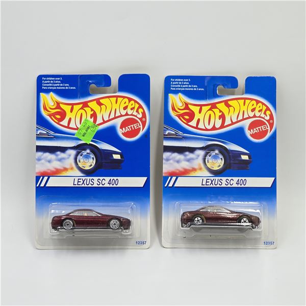 Hot Wheels Lexus SC400 Pair