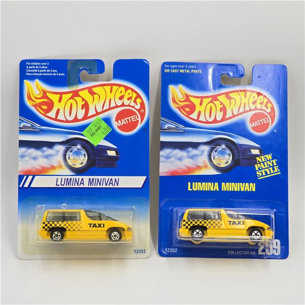 Hot Wheels Lumina Minivan Pair