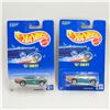 Image 1 : Hot Wheels Blue Card 57 Chevy Pair