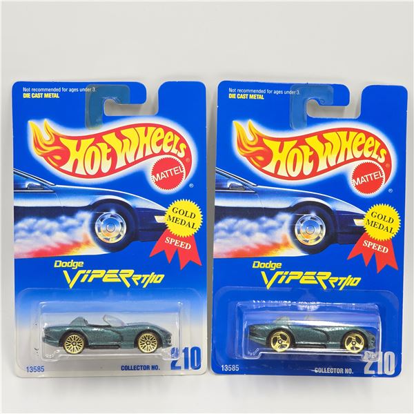 Hot Wheels Blue Card Viper Pair