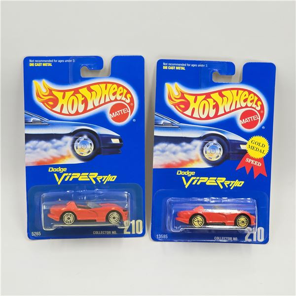 Hot Wheels Blue Card Viper Pair