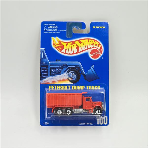 Hot Wheels Blue Card Dump Truck