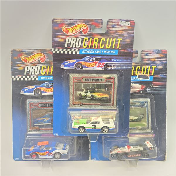 Hot Wheels Pro Circuit lot of 3