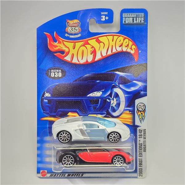 Hot Wheels Bugatti Veyron Pair