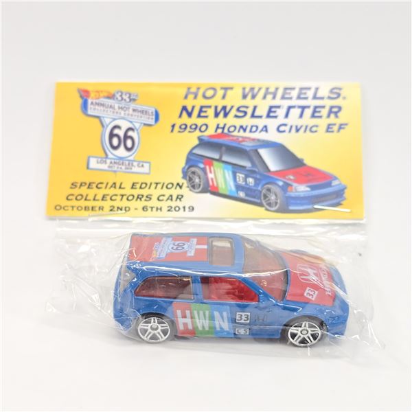 Hot Wheels Newsletter Honda Civic EF