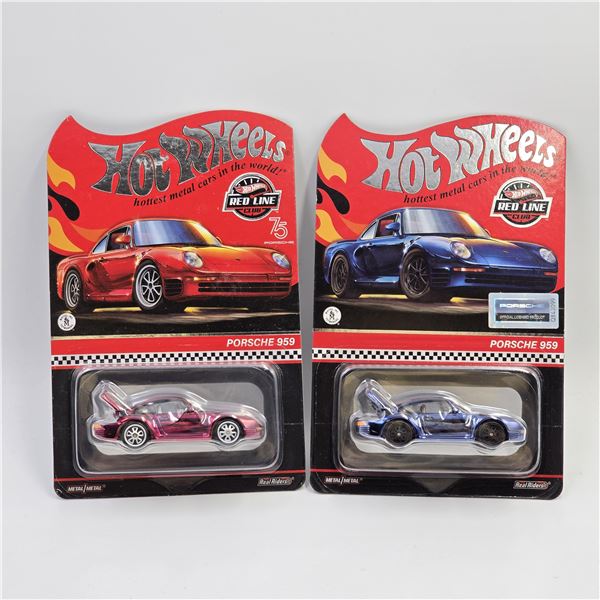 Hot Wheels RLC Porsche 959 Lot of 2