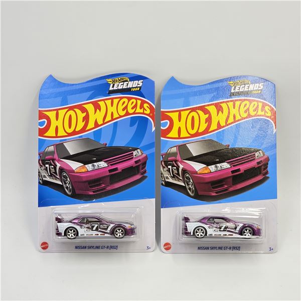 Hot Wheels Nissan Skyline GTR Lot of 2