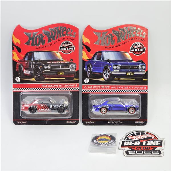 Hot Wheels RLC Skyline HT 2000 GTR Lot of 2