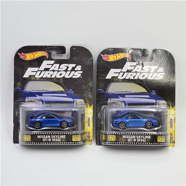 Hot Wheels RLC Nissan Skyline GTR Pair