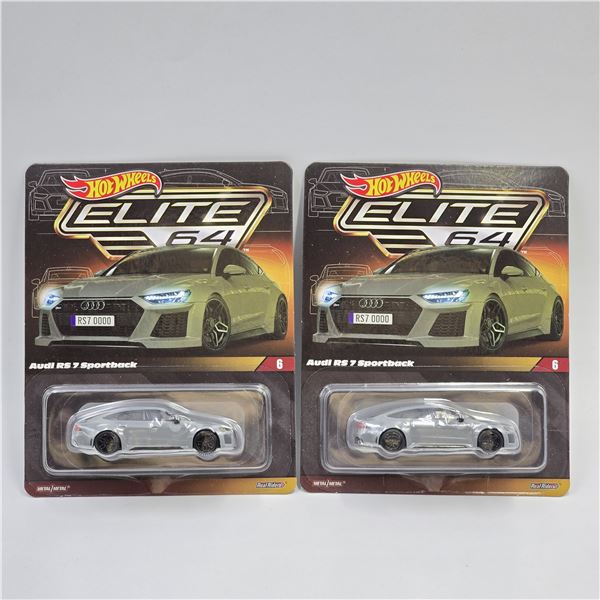 Hot Wheels Elite 64 Audi Lot of 2