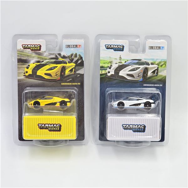 Tarmac Works Koenigsegg Agera RS Lot of 2