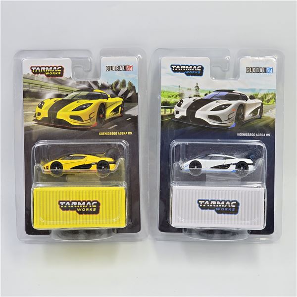 Tarmac Works Koenigsegg Agera RS Lot of 2