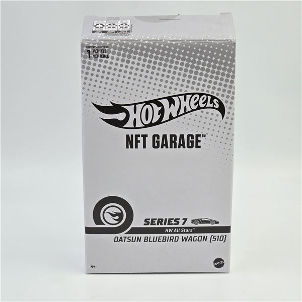 Hot Wheels NFT Datsun Bluebird Wagon