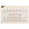Image 1 : A Harper Goff owned" Plans of the Titanic" Print.