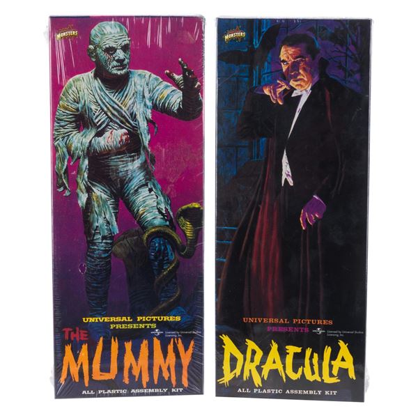 A Pair of Universal Monster Model Kit Reissues.