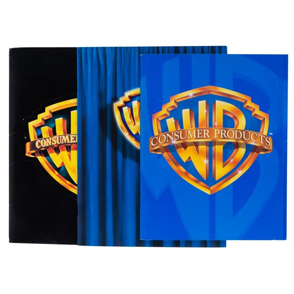 A Trio of Warner Bros Consumer Products Promotioal/Press Kits.