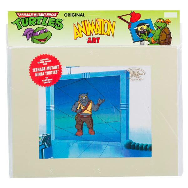 A"Teenage Mutant Ninja Turtles" Rocksteady Original Production Cel.