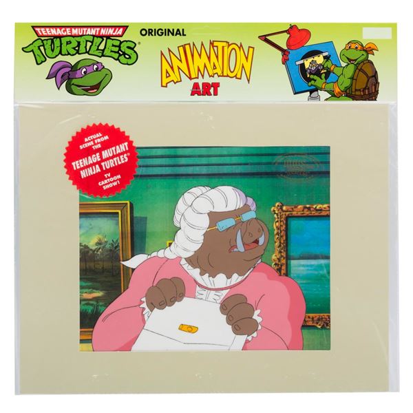 A"Teenage Mutant Ninja Turtles" Bebop Original Production Cel.