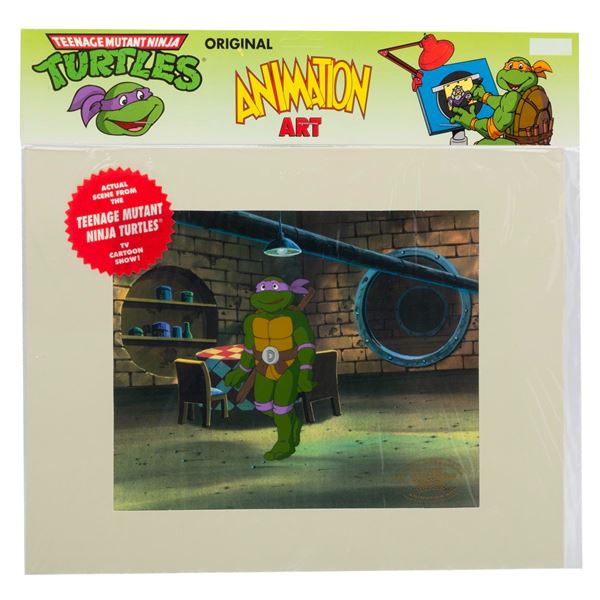 A"Teenage Mutant Ninja Turtles" Donatello Original Production Cel.