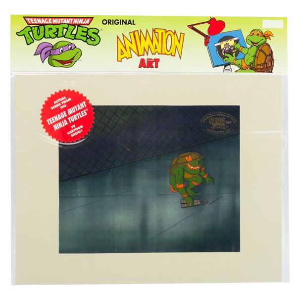 A"Teenage Mutant Ninja Turtles" Michaelangelo Original Production Cel.