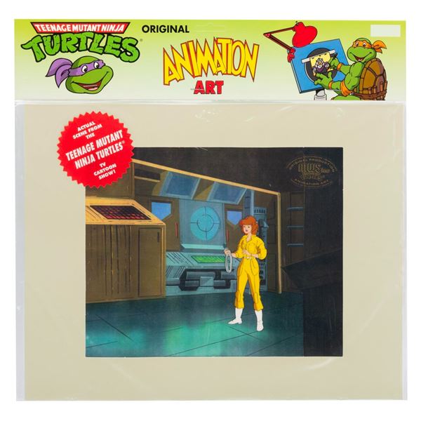 A"Teenage Mutant Ninja Turtles" April Original Production Cel.