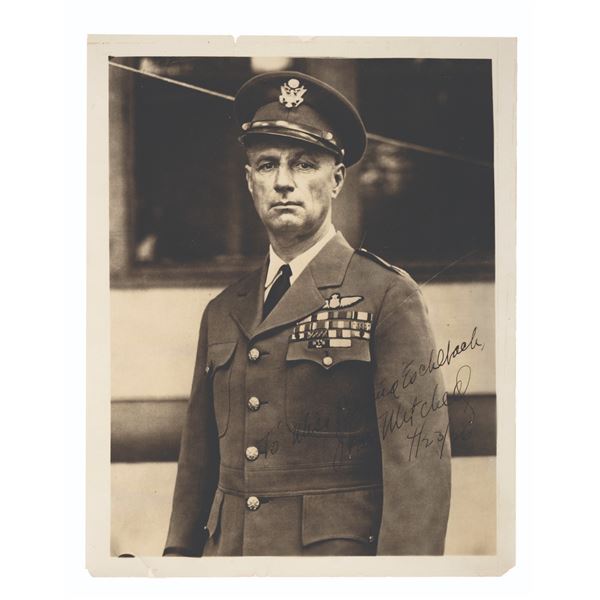 A World War I Hero Billy Mitchell Signed Photo.
