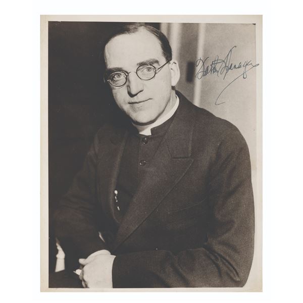 A Father Flanagan Signed Photo.