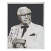 Image 1 : A Kentucky Fried Chicken Founder Colonel Sanders Signed Photo.