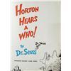 Image 5 : A Dr. Seuss Signed "Horton Hears A Who!" Book.
