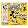 Image 1 : A Mickey Mouse Comic Strip Reprint Book by Bayliss.