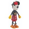 Image 5 : A Pair of Wooden Minnie Mouse Fun-E-Flex Figures.
