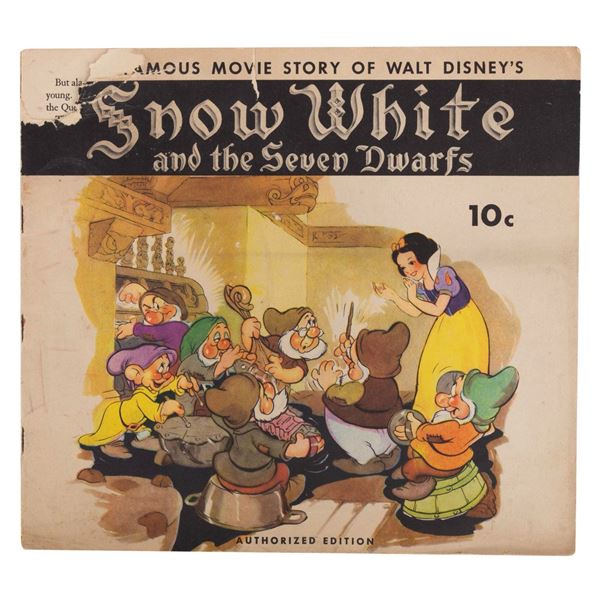 A"Snow White and the Seven Dwarfs" Movie Book.