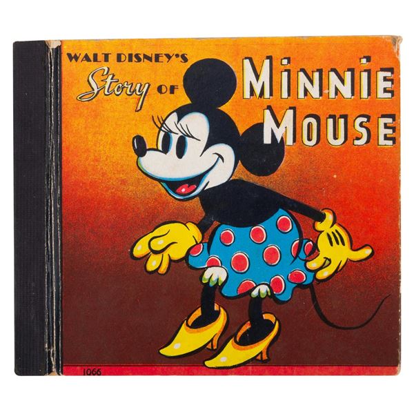 A Walt Disney's Story of Minnie Mouse Book.