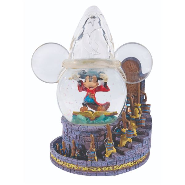 A"Fantasia" Mickey Mouse Snow Globe.