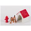 Image 1 : A 1940s Pluto and Red Doghouse Figurine Set.