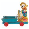 Image 5 : A Donald Duck Strutter Pull Toy, Fisher Price No. 510.