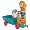 Image 6 : A Donald Duck Strutter Pull Toy, Fisher Price No. 510.