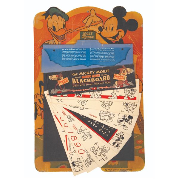 A Mickey Mouse Magic Slate Blackboard.