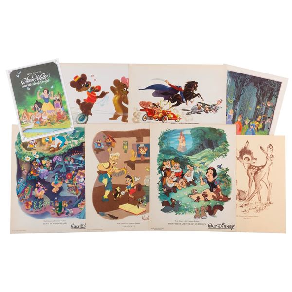 A Collection of Disney Studio Fan Cards.