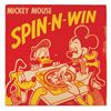 Image 1 : A Mickey Mouse Spin-N-Win Game.
