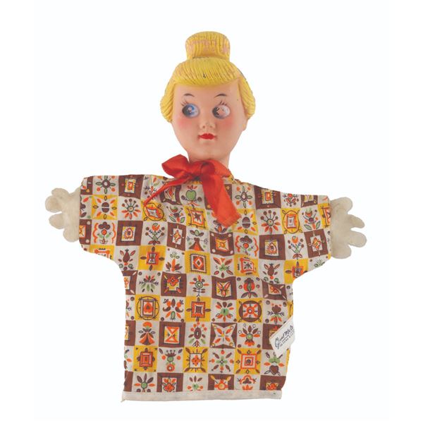 A Cinderella Hand Puppet.