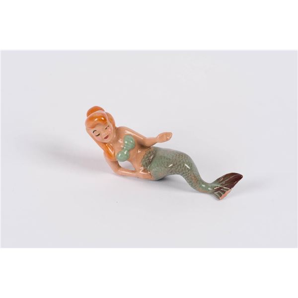 An As-Is"Peter Pan" Mermaid Figurine by Hagen Renaker.