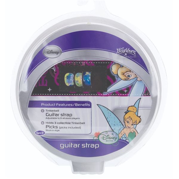 A Tinker Bell Guitar Strap.