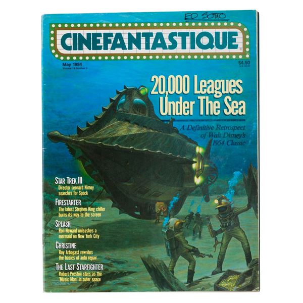 A Cinefantastique"20,000 Leagues Under the Sea" Magazine.