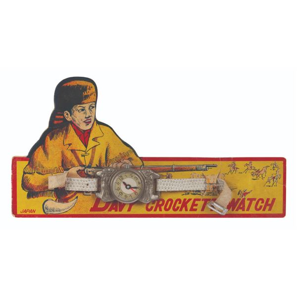 A Davy Crockett Toy Watch.