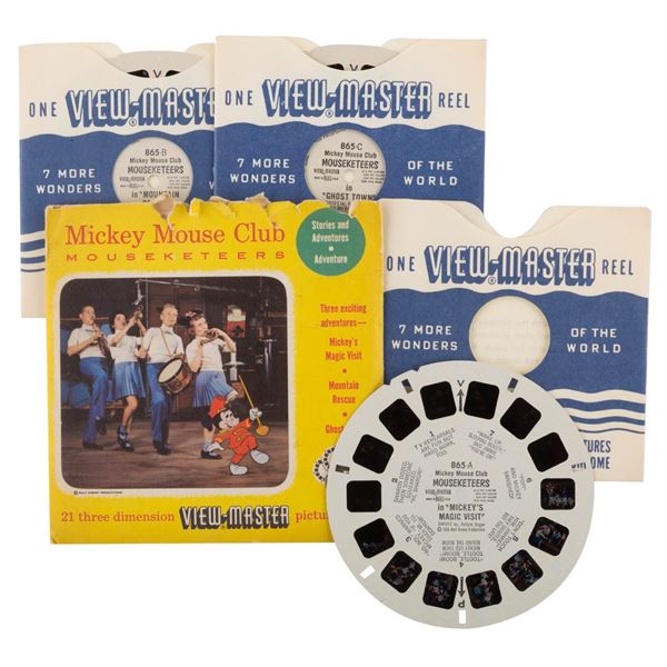 A Mickey Mouse Club View-Master Set.