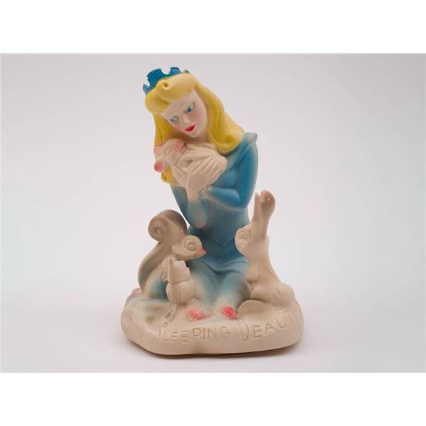 A"Sleeping Beauty" Aurora and Animals Rubber Toy.