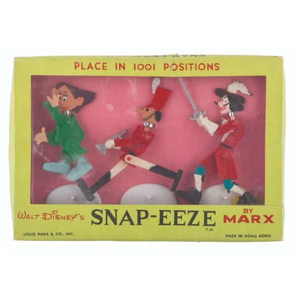 A Marx Snap-Eeze Disney Character Boxed Set.