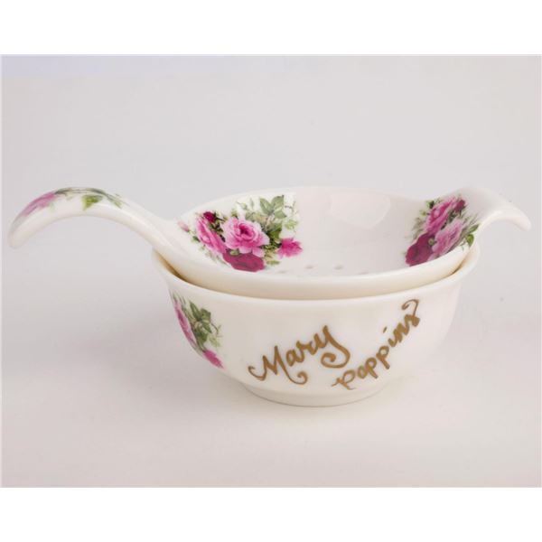 A"Mary Poppins" Floral Colander.