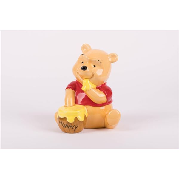 A Large Winnie the Pooh Savings Bank.